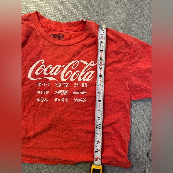 Coca-Cola Coca Cola Red Foreign Language Logo Tee Size Small - Women. - Picture 3 of 6